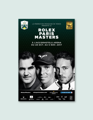 Campagne Rolex Paris Masters 2017